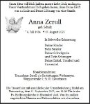 eine Anzeige